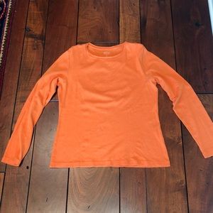 Orange Talbots Long Sleeved Tee